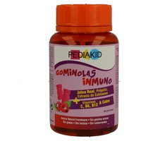 Pediakid Gominolas Inmuno (Sabor Frambuesa)