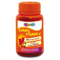 Pediakid Gominolas Vitamina C (Sabor Cereza)
