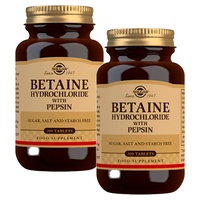 Pack Betaína clorhidrato con pepsina